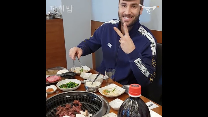 [까치밥] 한국 생활 4년차 외국인 선수들이 고기집에서