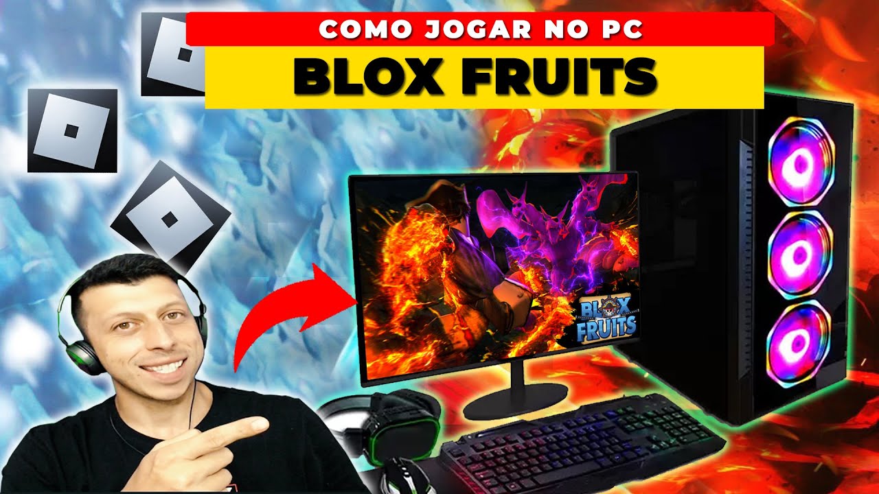 Vantagens de jogar Blox Fruits no pc #borrachayt #bloxfruit #roblox