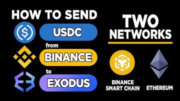 How to send USDC from BINANCE to EXODUS SAFELY