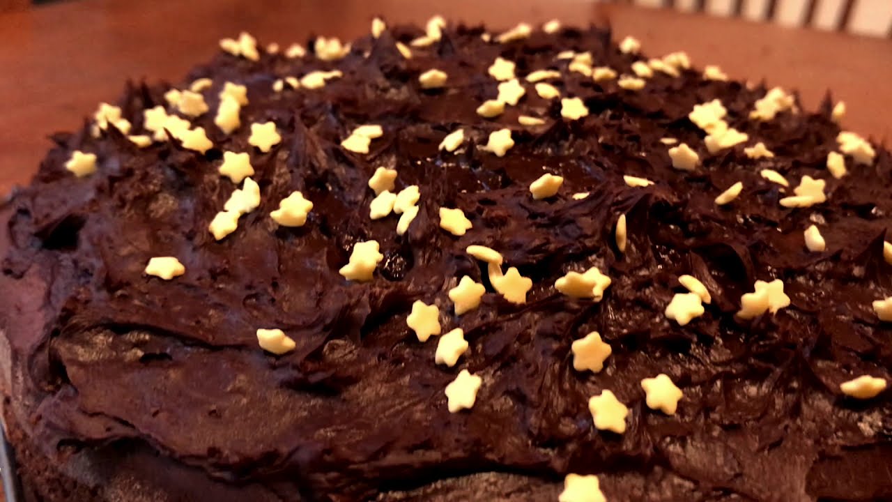 TORTA AL CIOCCOLATO CON GANACHE SENZA PANNA