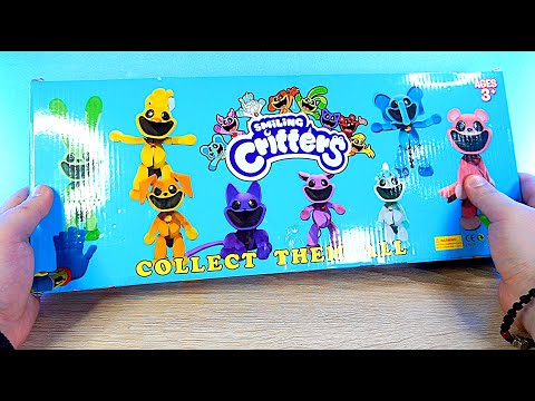 Видео: Улыбающиеся Твари Зверьки Зверята smiling critters Poppy Playtime НАБОР