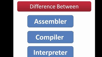 Difference Between assembler, compiler and interpreter