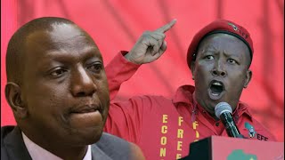 JULIUS MALEMA'S FULL SPEECH IN KENYA! Lectures President Ruto badly for welcoming King Charles!!