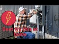 Lighting up our pig&#39;s future | Install 100 amp sub panel for our pole barn/ Swine Shrine
