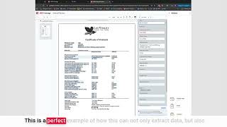 How To Process Certificate Of Analysis Documents With Abbyy Vantage 3.0