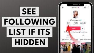 How to See Following List of TikTok Account if it's Hidden in 2023 (Very Easy) screenshot 5