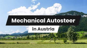 Mechanical Autosteer in Austria//Mechanisches automatisches Lenksystem I driving without hands