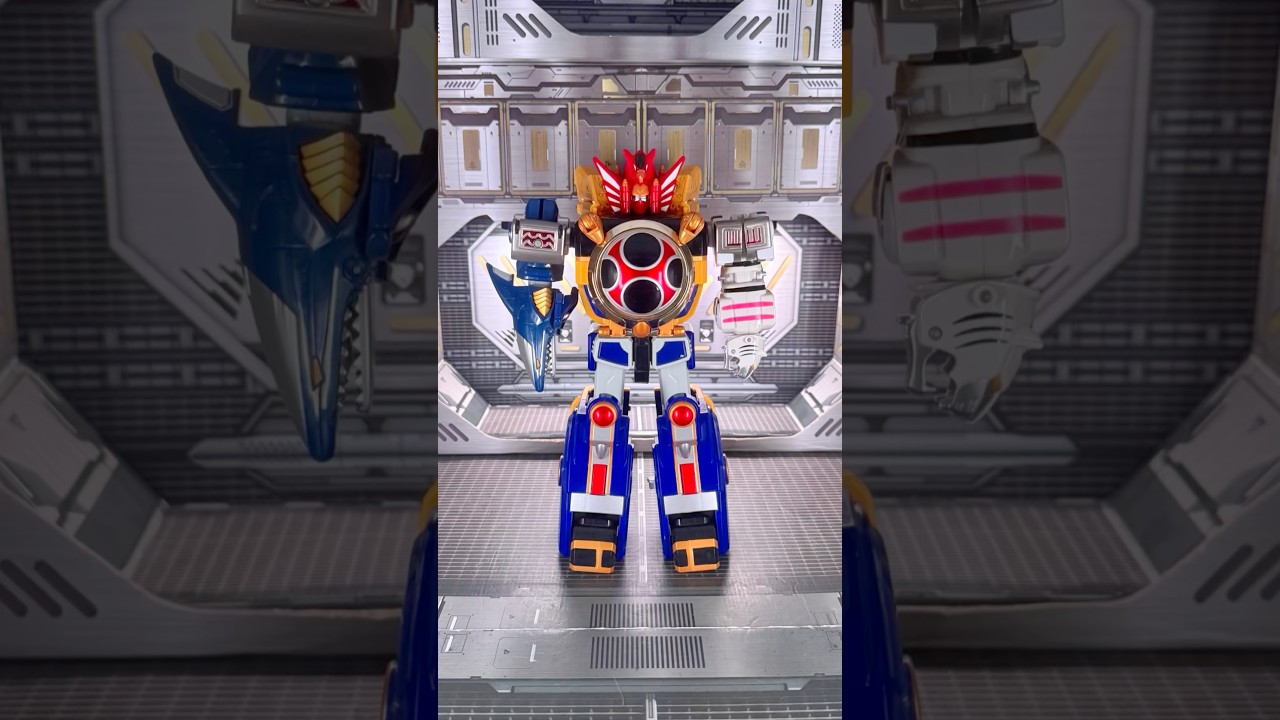 Help me name this zord! Storm Megazord + Wildforce Megazord 