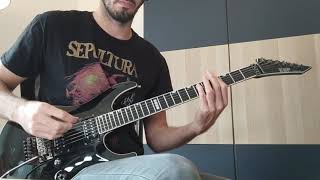 Sepultura - Primitive Future Guitar Cover (with solo)