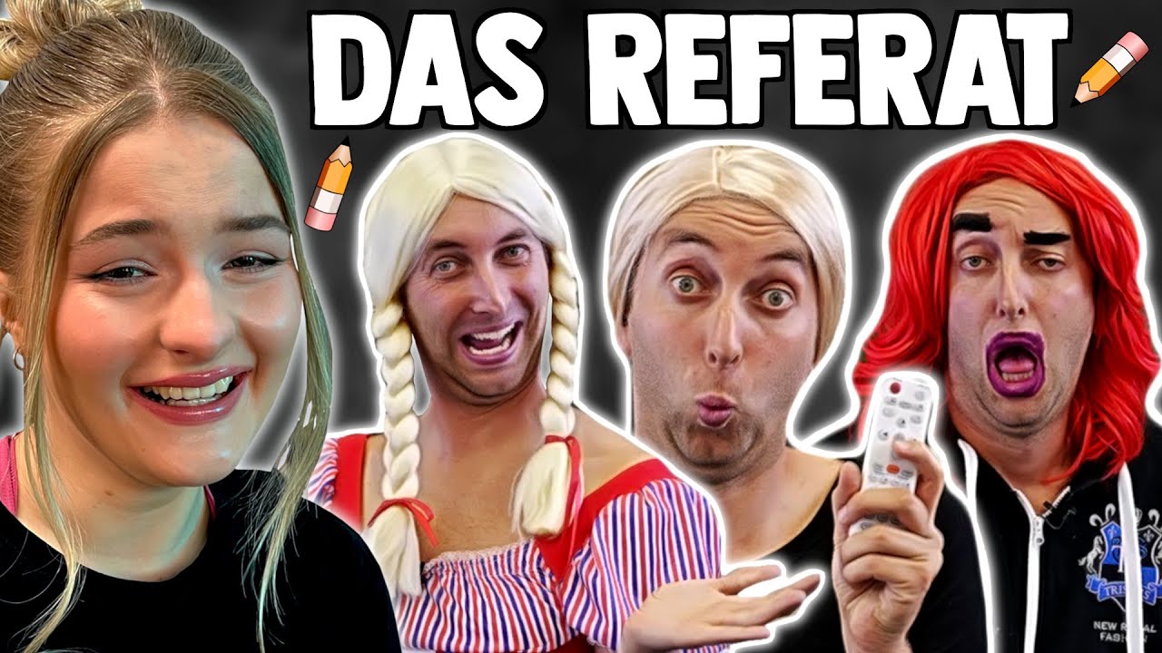 LiDiRo reagiert auf Das Abschlussreferat🖥 #lidiro #freshtorge #sandra #schule