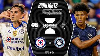 Cruz Azul vs. New York City FC | Leagues Cup | Full Match Highlights