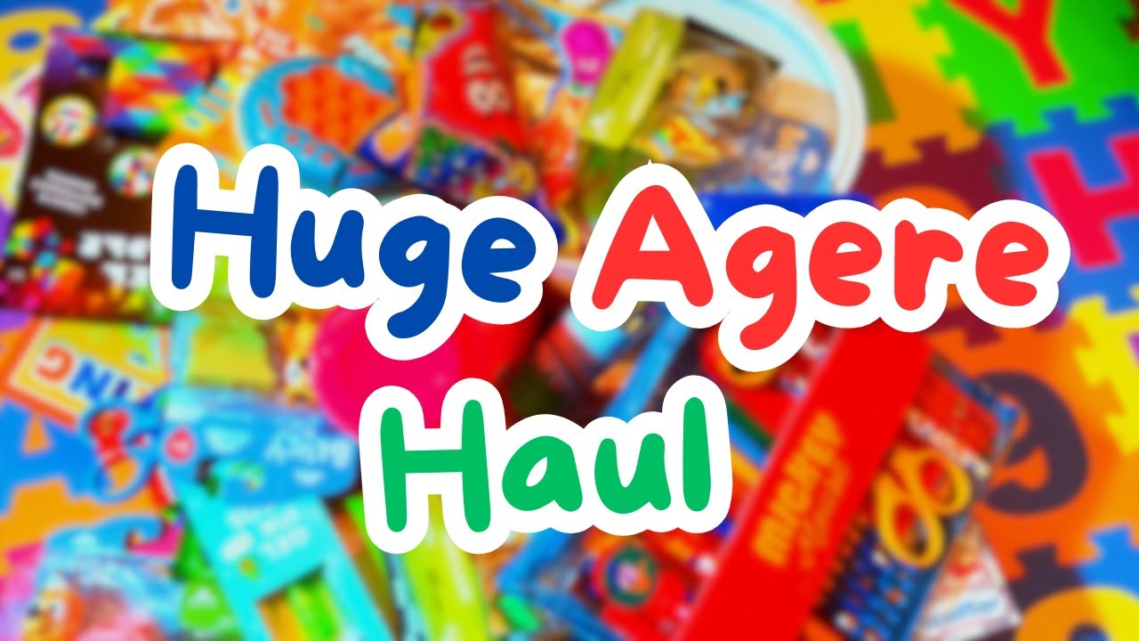 Huge Agere Haul [SFW Agere // No Talking]
