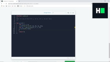 Functions in C | Hackerrank solutions in C