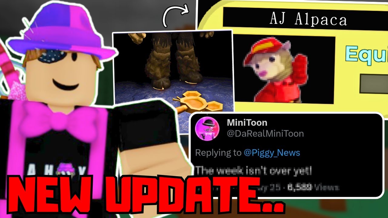 NEW AJ SKIN CONFIRMED.. + NEW PIGGY UPDATE ON SUNDAY.. + NEW UPDATE ...