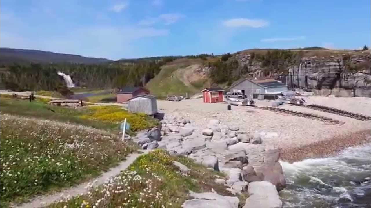 Sheaves Cove, NL, Hidden Falls YouTube