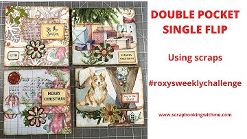#roxysweeklychallenge ~ TUTORIAL ~ EASY FUN ENVELOPES WITH POCKETS ~ #46