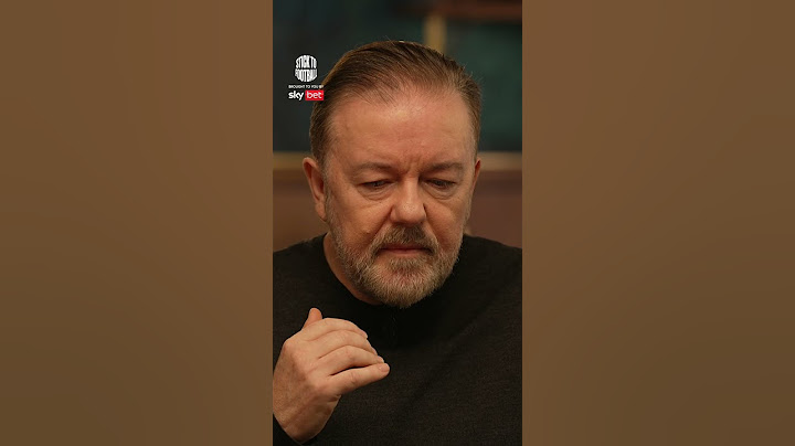 Ricky Gervais on meeting his HERO! 🎸 🤯