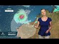 Severe Weather Update: Tropical cyclone Veronica northwest of Western Australia