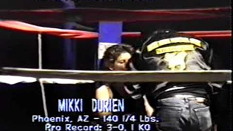 MIKKI DURIEN vs ARLENE SANCHEZ - Pro Kickboxing