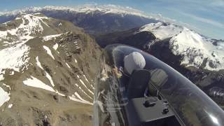 Duo Discus Soaring the Southern French Alps