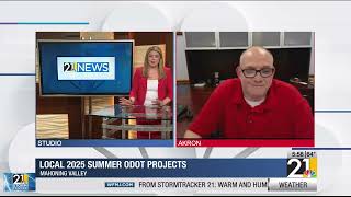 Local 2025 summer ODOT projects