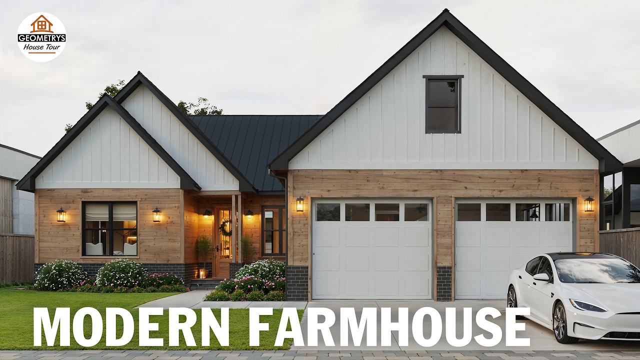 A Calm 4-Bedroom Modern Farmhouse Made for California Living