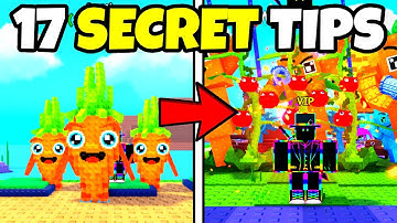 17 SECRET TIPS AND TRICKS in PLANTS VS BRAINROTS Roblox!