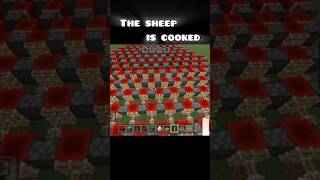 Domino Effect in Minecraft 🤯 #shorts #minecraft #gaming #minecraftshorts