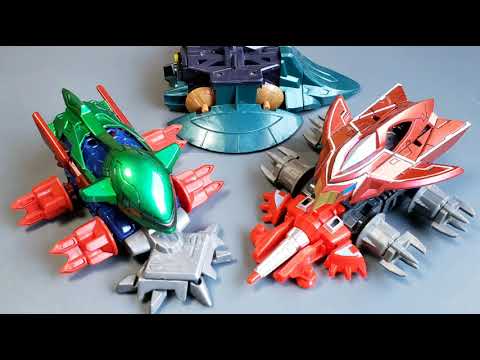 クラッシュギア サンダーブレイカーvsウイングラプター Crush Gear