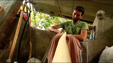 Scything - Homemade Handles "Snath" & Correctly fitting the Scythe Blade!