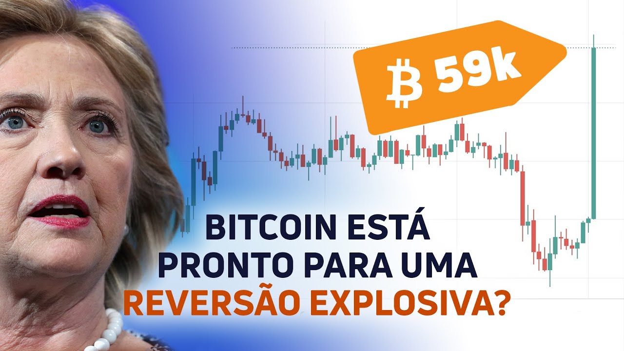 BITCOIN está pronto para uma REVERSÃO EXPLOSIVA?
