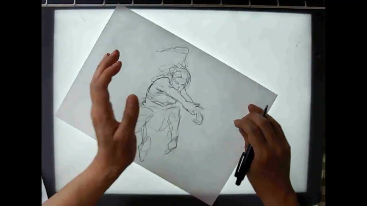 練習90 Drewing （ドローイング9）with study - YouTube