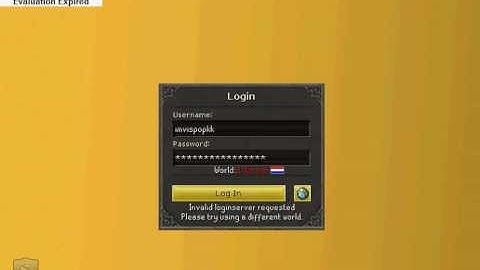 soulsplit login server error or somthing? somone please help