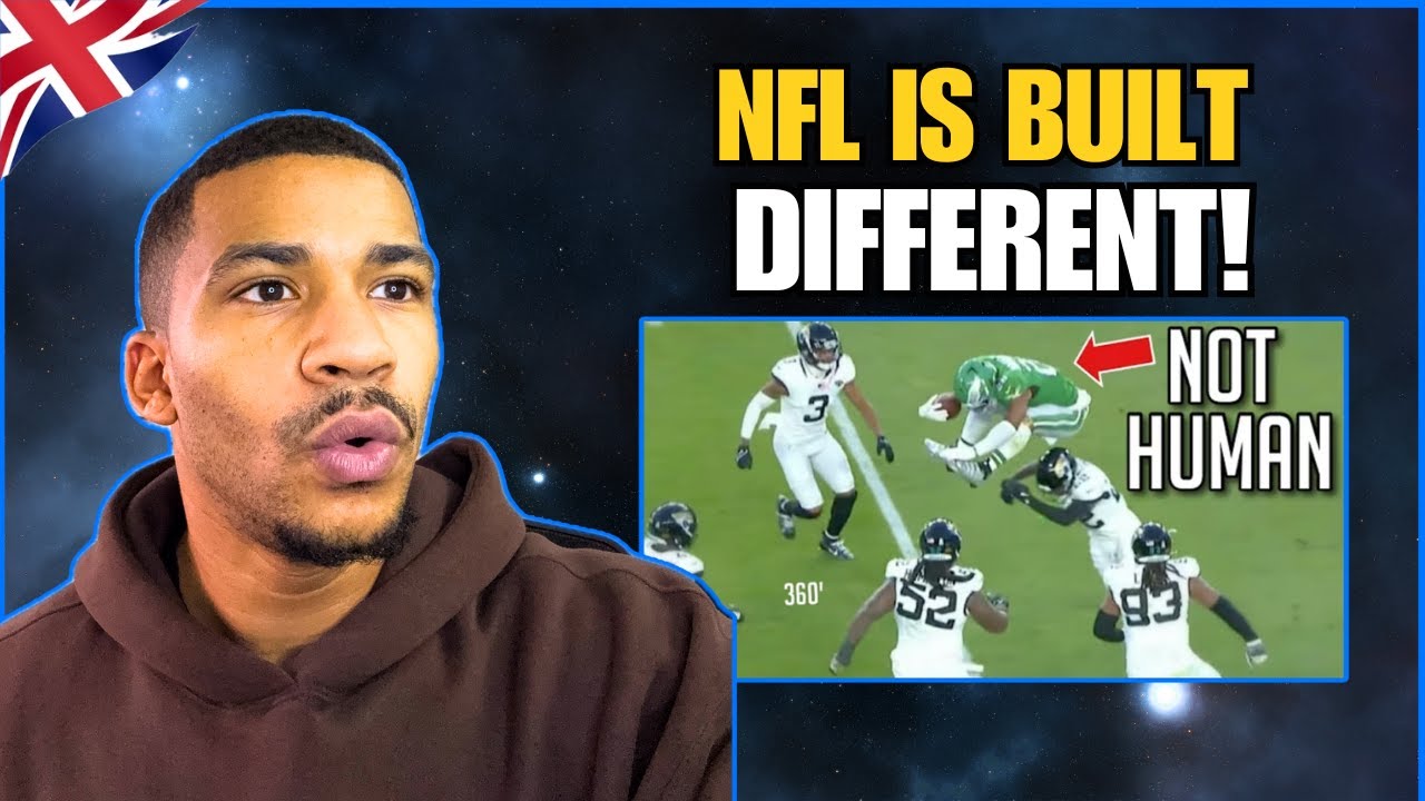 BRITISH SOCCER FAN REACTS To NFL "Not Human" Moments