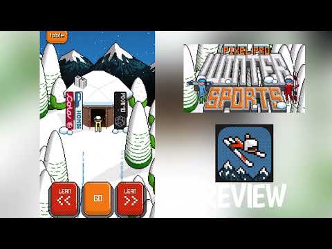 Pixel Pro Winter Sports Review (iOS Skiing Game by Pixamo)