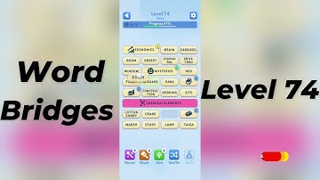 🎮 Word Bridges Level 74 Answers | SolutionGuruji 🧠✨