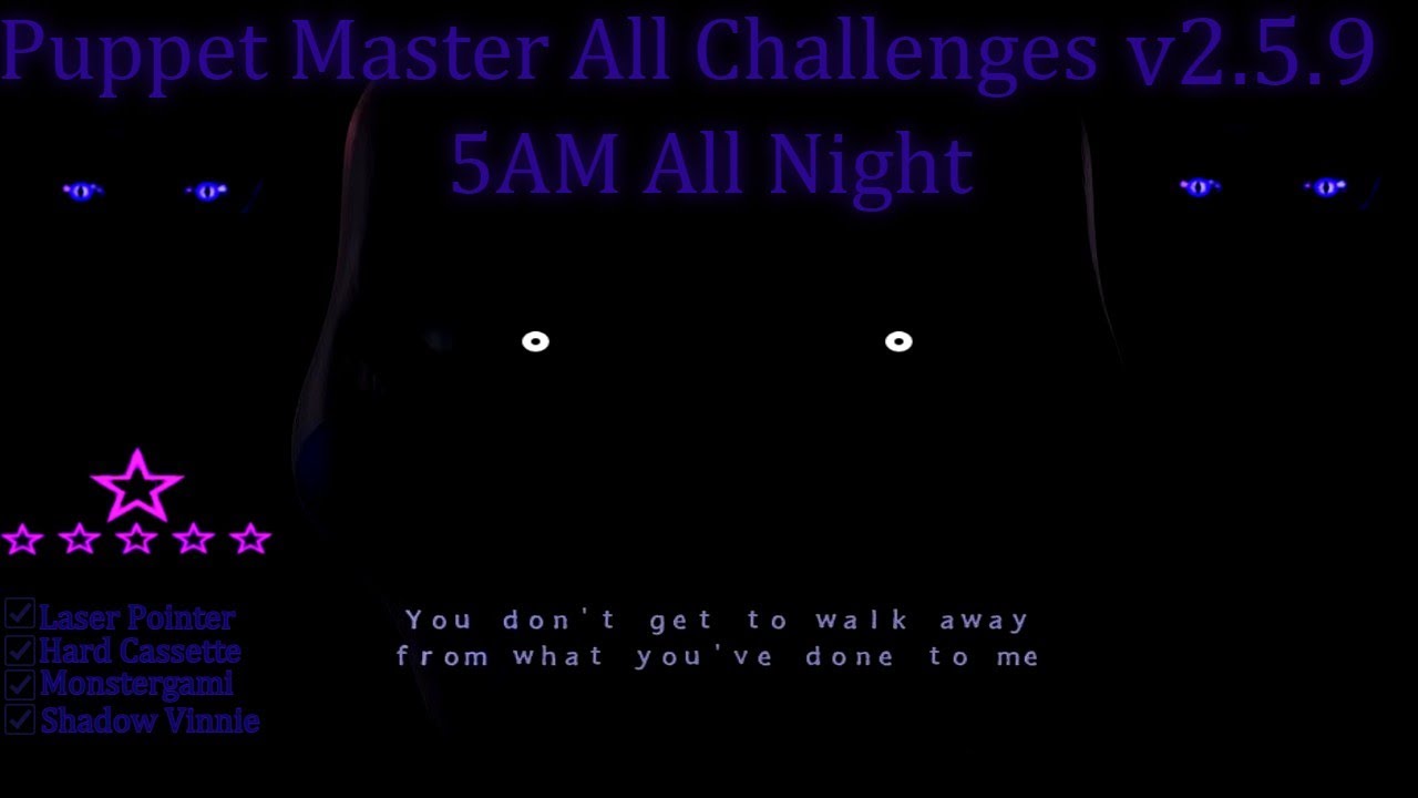 PMAC v2.5.9 5AM All Night Complete! | FNAC 3, But Better!