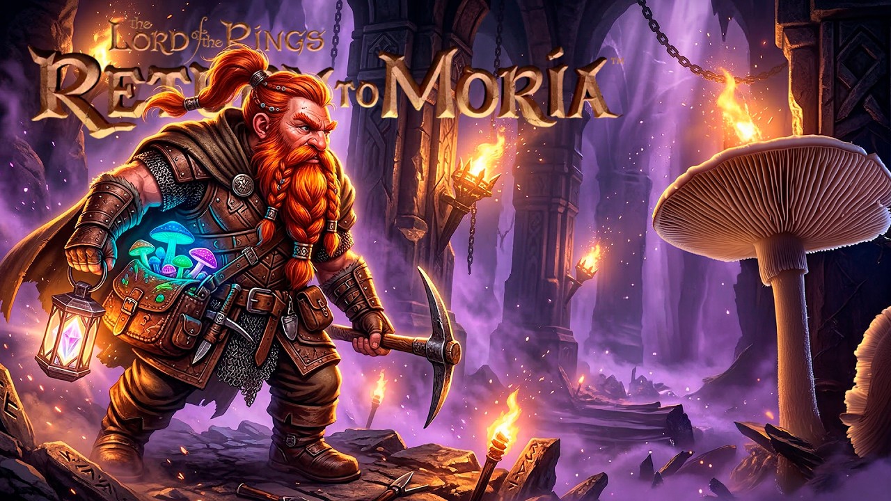 RETURN TO MORIA (Episodio 6): ¿CANTAR PARA SOBREVIVIR? 🤣 | Gameplay Español ⛏️
