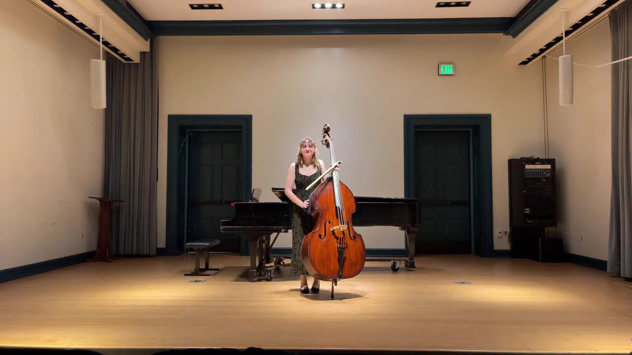 JUNIOR RECITAL - Claire Russell, double bass