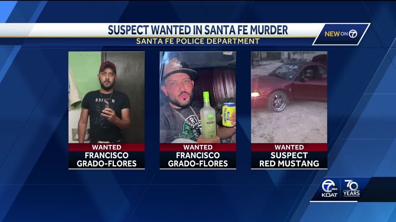 Santa Fe police issue warrant for murder suspect - YouTube