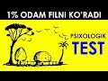 Psixologik test aslida kimligingizni korsatadi