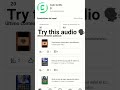 Try this audio 🗣 #youtubeshorts #apoyo