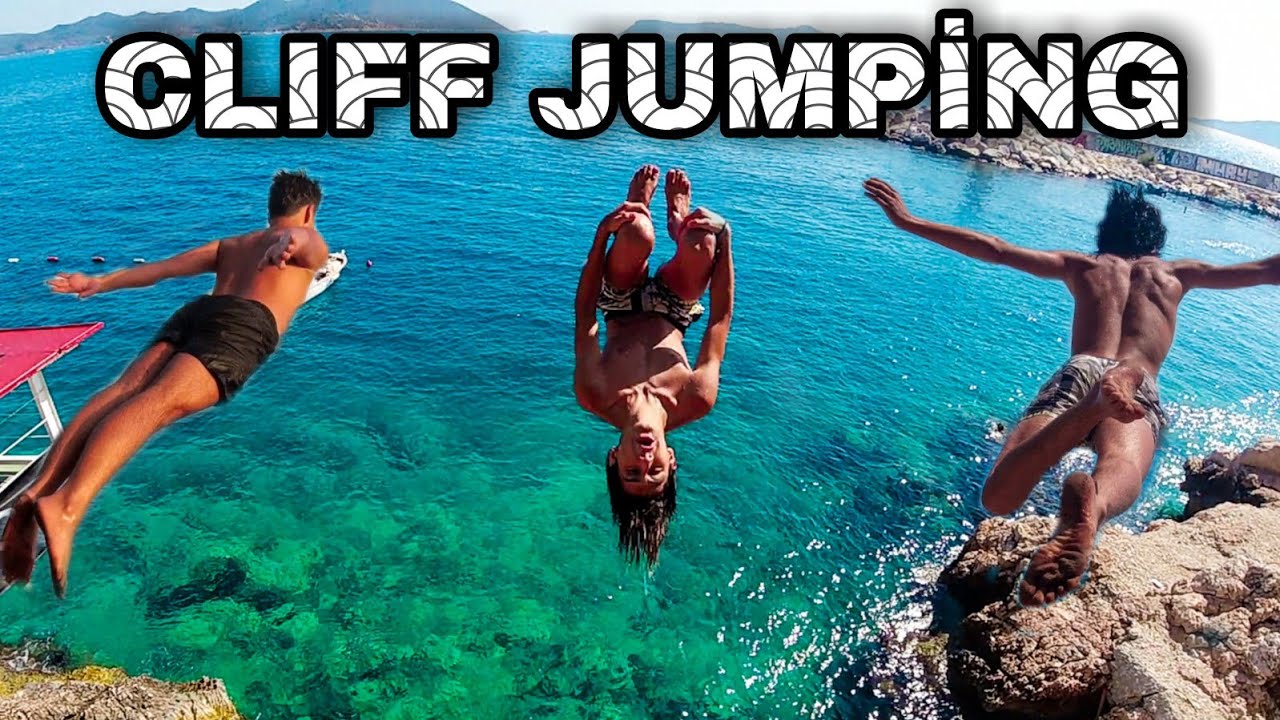 CLIFF JUMPING TURKEY - UÇURUMDAN DENİZE ATLADIK - YouTube