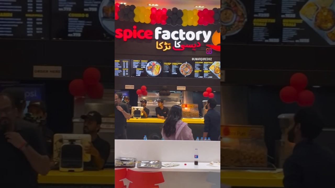 Spice Factory Lahore Packages Mall Branch 