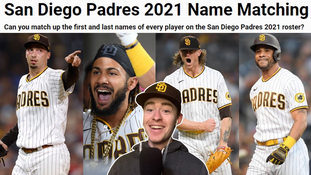 You Can't Beat Me Naming the ENTIRE San Diego Padres 2021 Roster! 