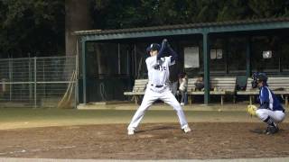 20111029_3 #41 ノーステップ打法。