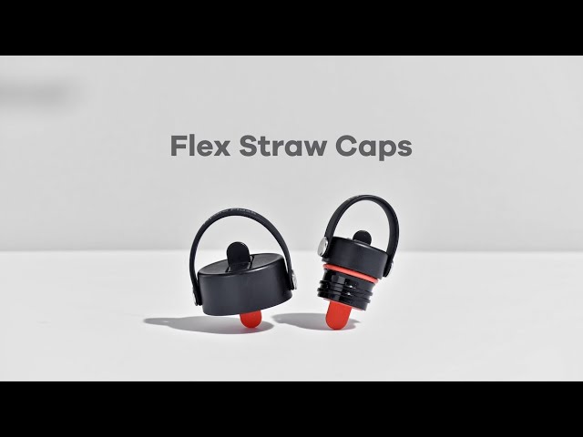 24 oz Standard Mouth with Flex Straw Cap - Oat