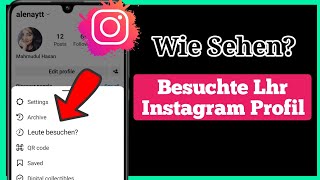 Woher weiß ich, wer mein Instagram-Profil 2024 angesehen hat | screenshot 2