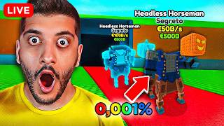 IL RITORNO di HEADLESS HORSEMAN su STEAL a BRAINROT?! ROBLOX ITA
