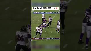 Ray Lewis BIGGEST HITS Ever 😳 #nfl#football#nflshorts#nflmemes#shortsfeed#shorts#ravens